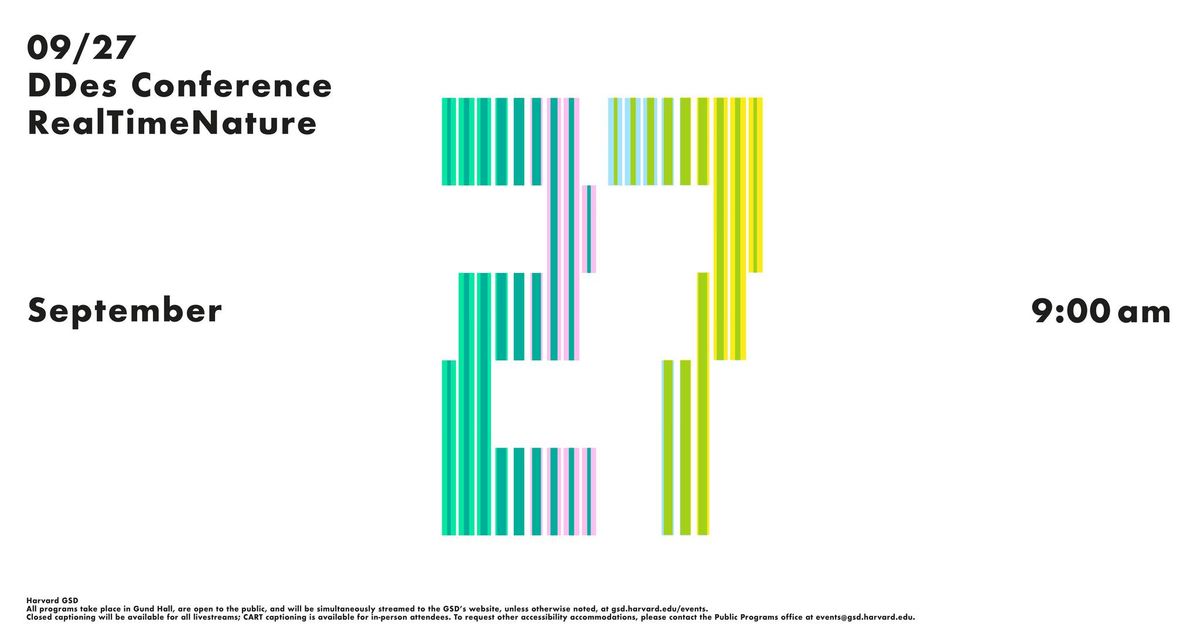 2024 DDes Conference: "RealTimeNature"