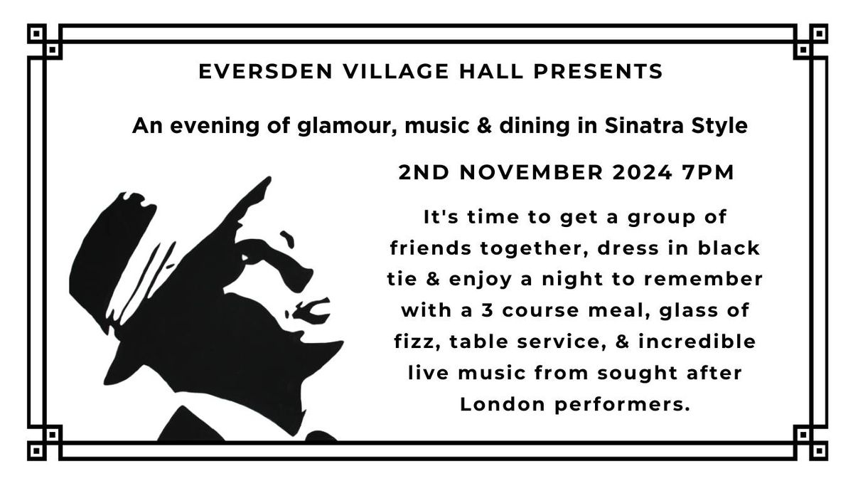 An Evening of Glamour: Music and Dining in Sinatra Style