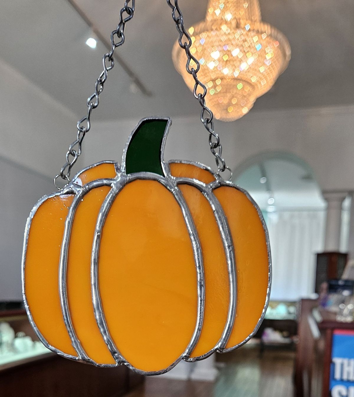 Stained Glass Pumpkin Class