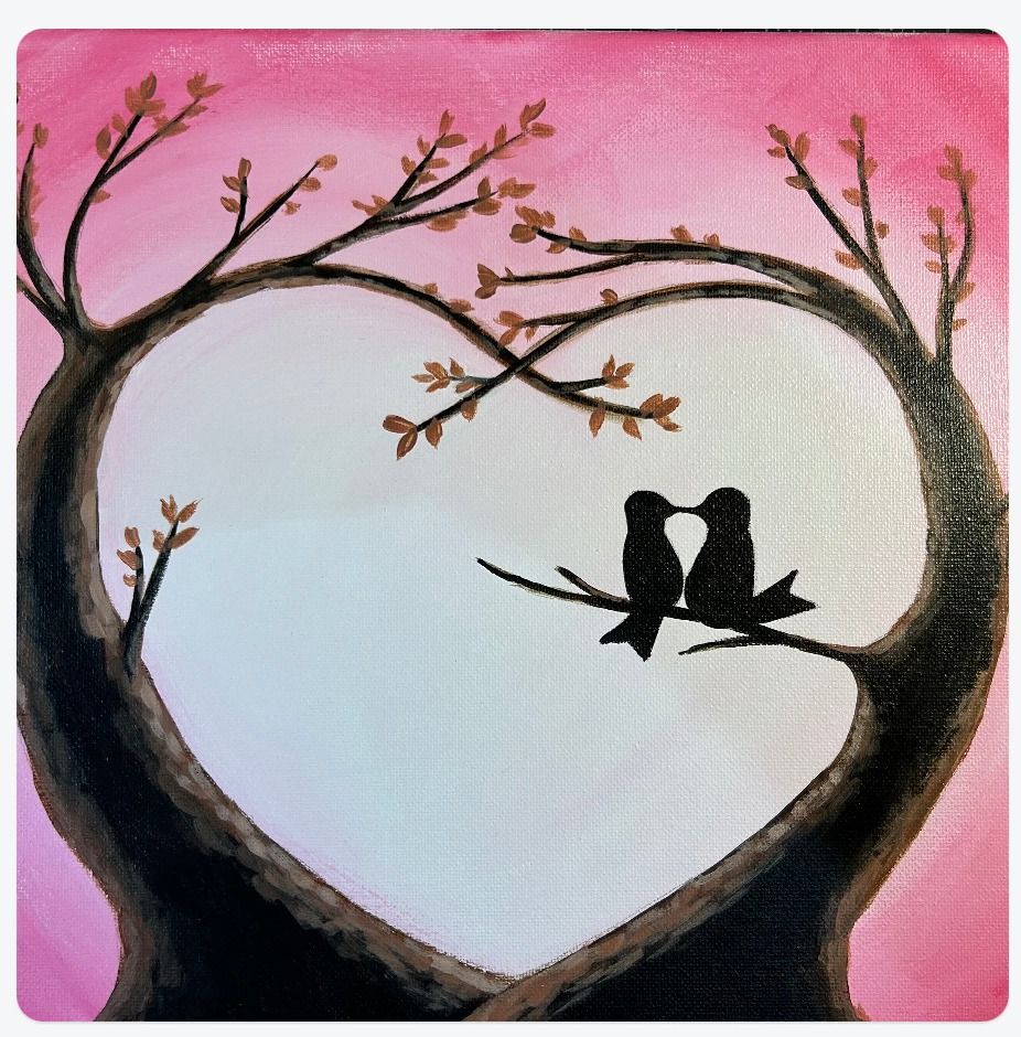 Paint & Sip - Valentine's Day