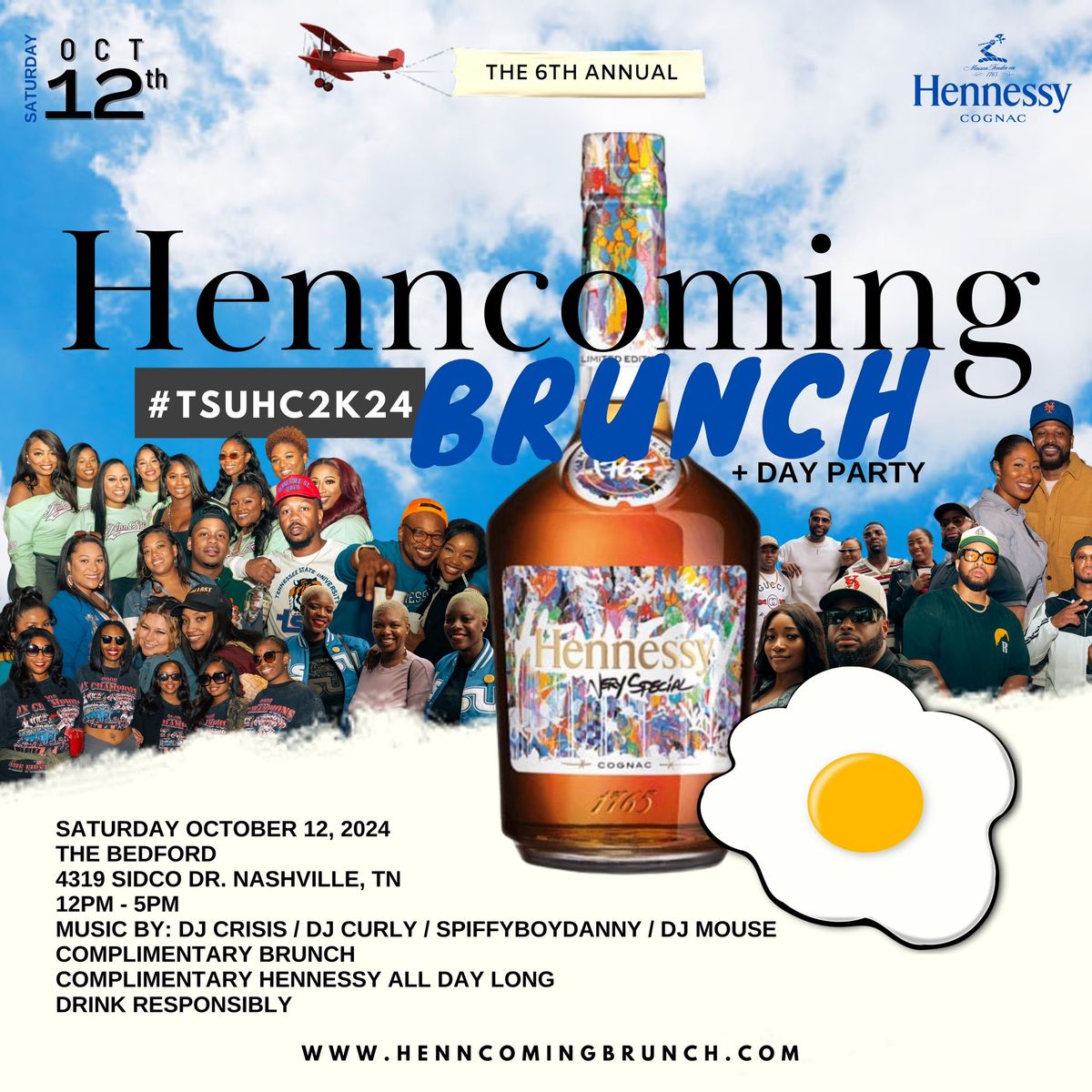 6th Annual TSU {HENN:coming Brunch} Sponsored By Hennessy #TSUHC2024