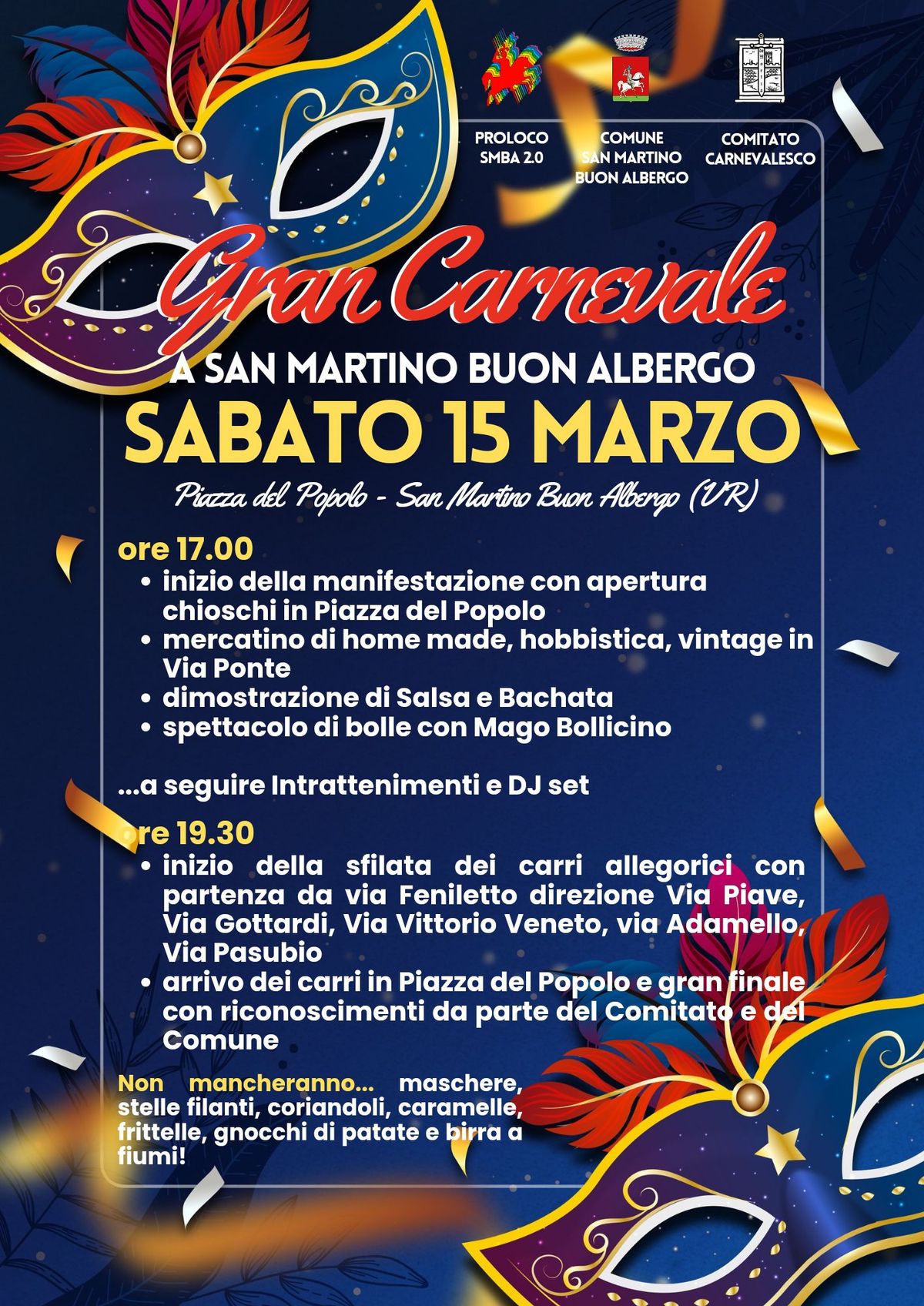 Gran Carnevale a San Martino Buon Albergo