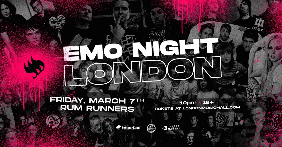 EMO NIGHT: LONDON - March 7th 