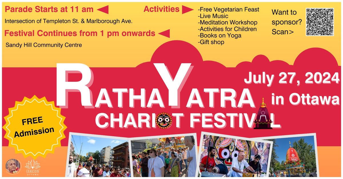 Ratha Yatra \u2013 Chariot Festival