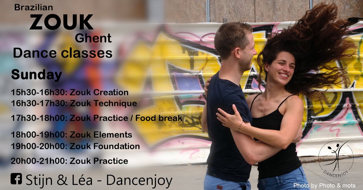 Zouk dance classes | Sunday - Semester 1