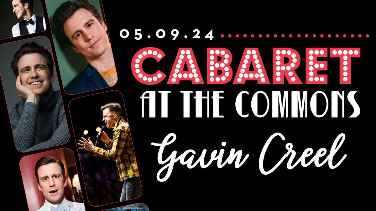 Cabaret at The Commons with Gavin Creel
