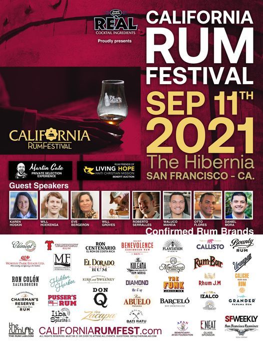 California Rum Fest 2021 (New date)