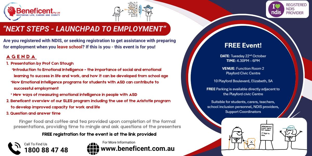 \u201cNext Steps - Launchpad to Employment\u201d