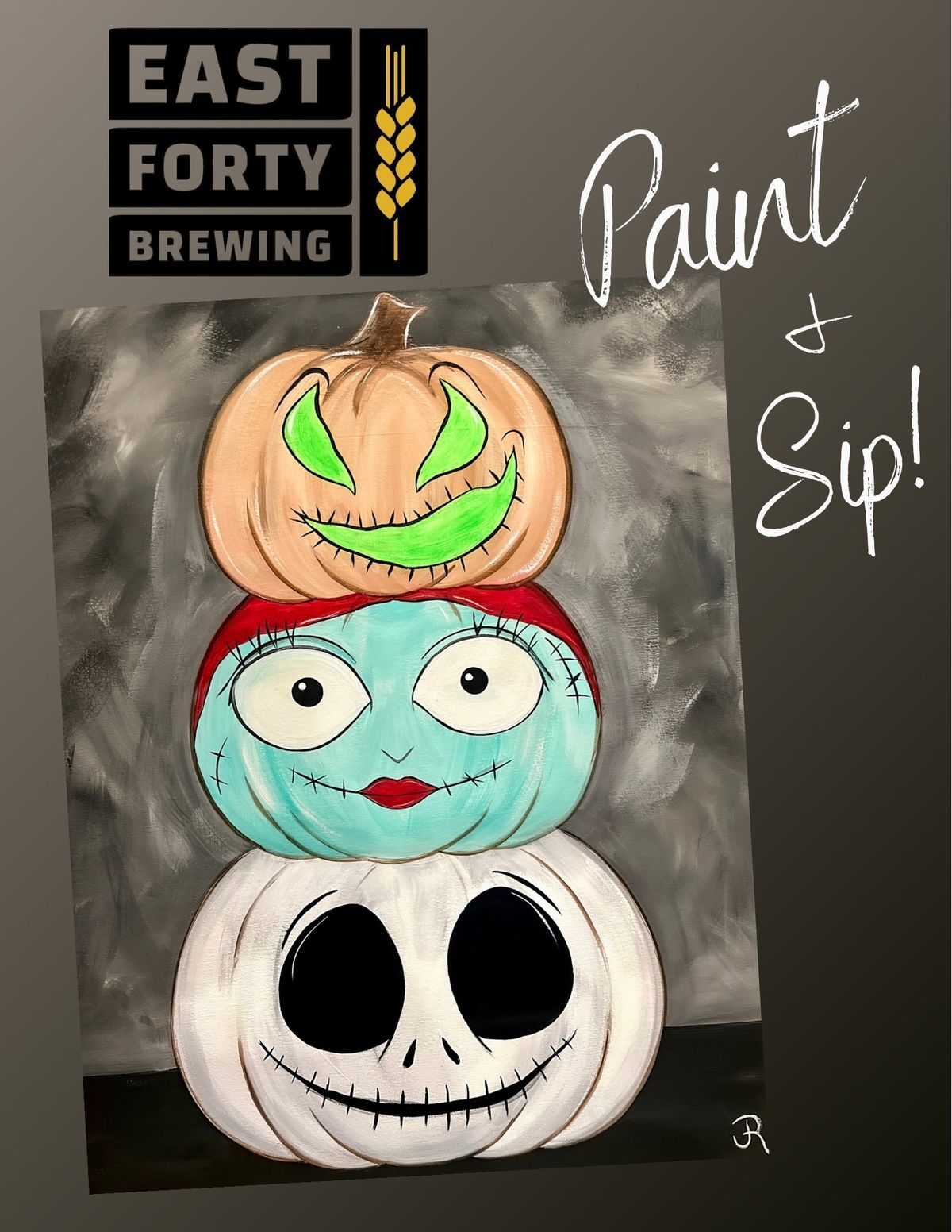 Halloween Paint & Sip at East Forty Brewing! 