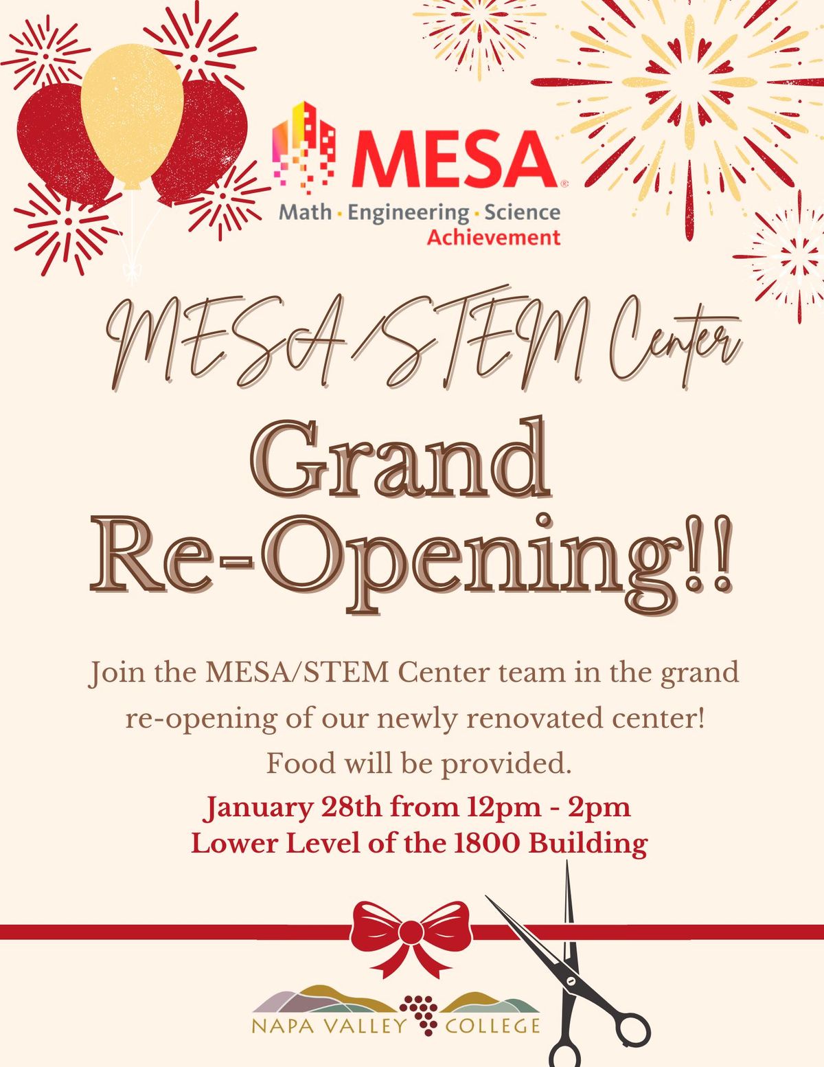 MESA\/STEM Center Grand Re-Opening