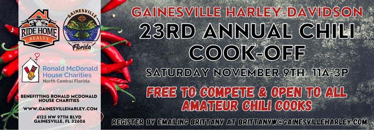 23rd Annual Chili Cookoff