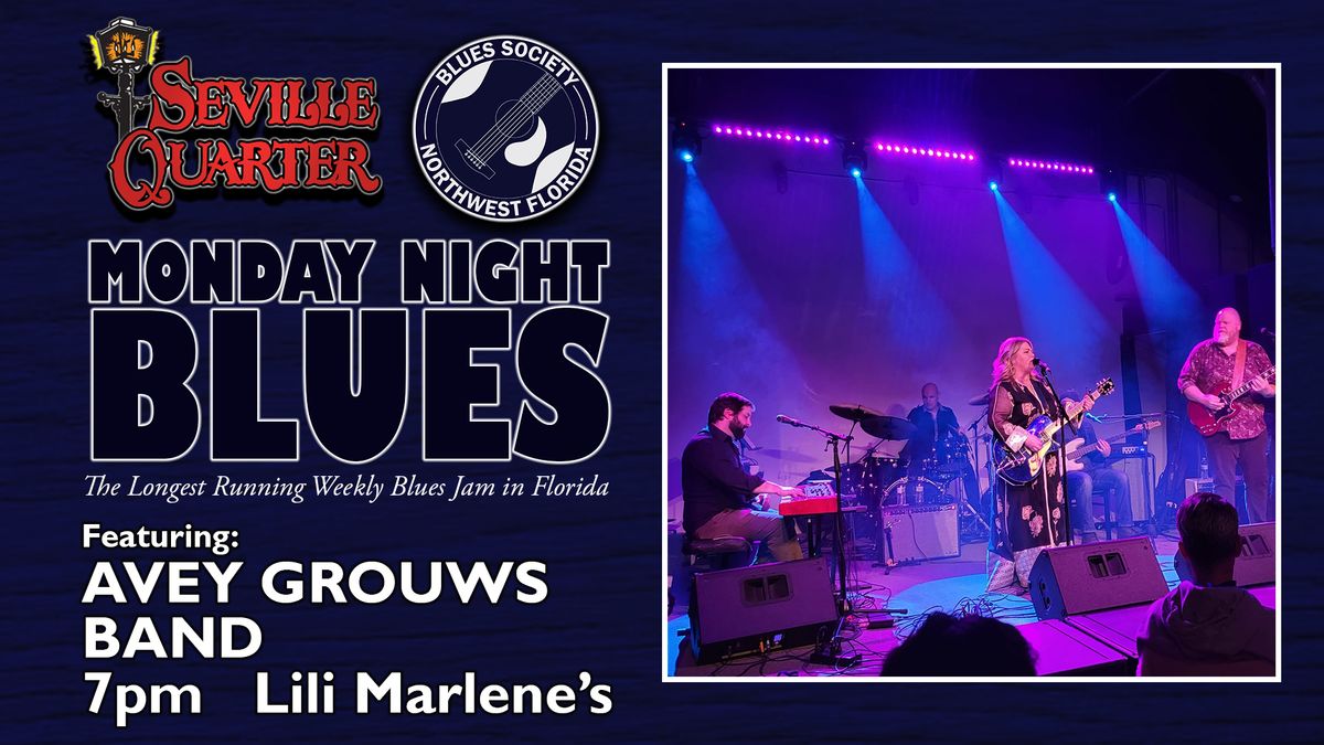 Monday Night Blues featuring Avey Grouws Band
