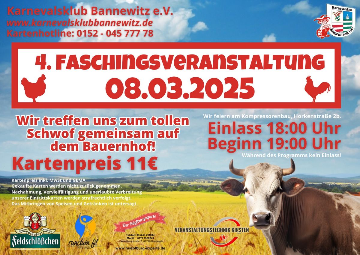 4. Faschingsveranstaltung 08.03.2025