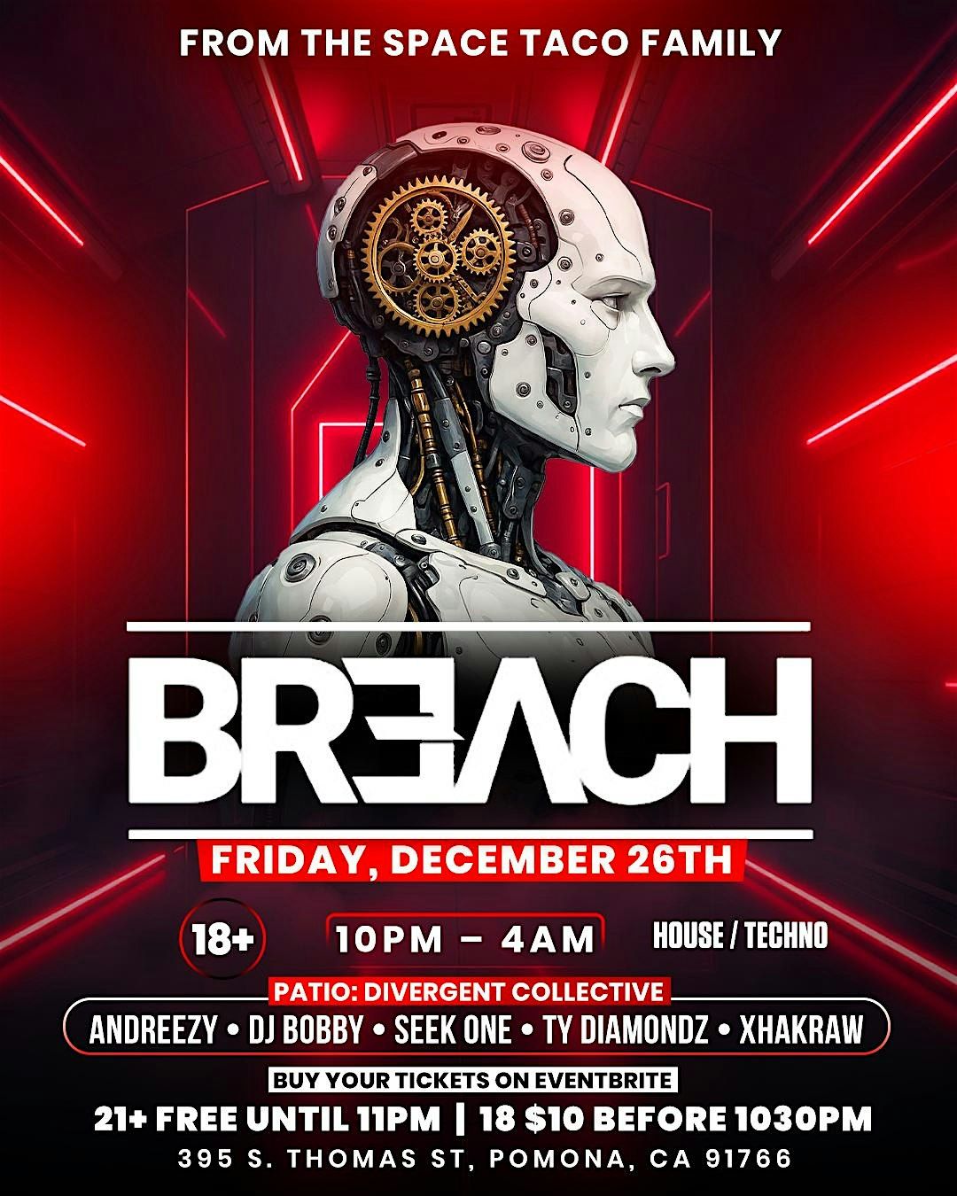 BREACH FRIDAYS 18+