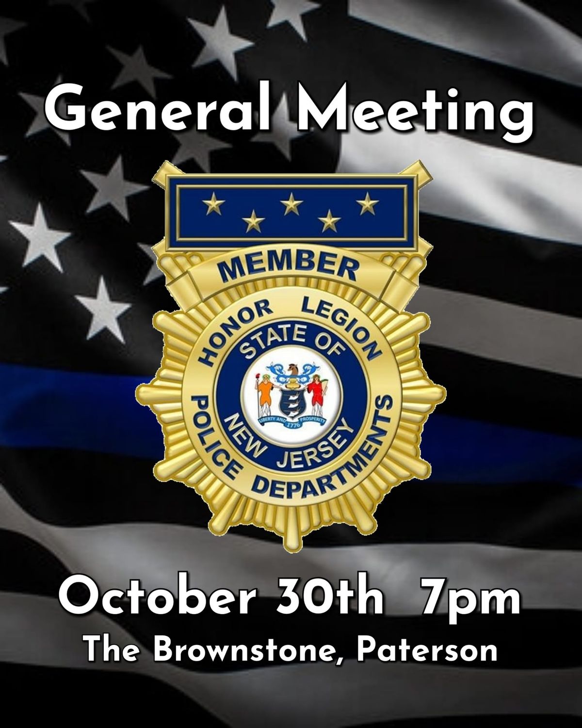 October General Meeting