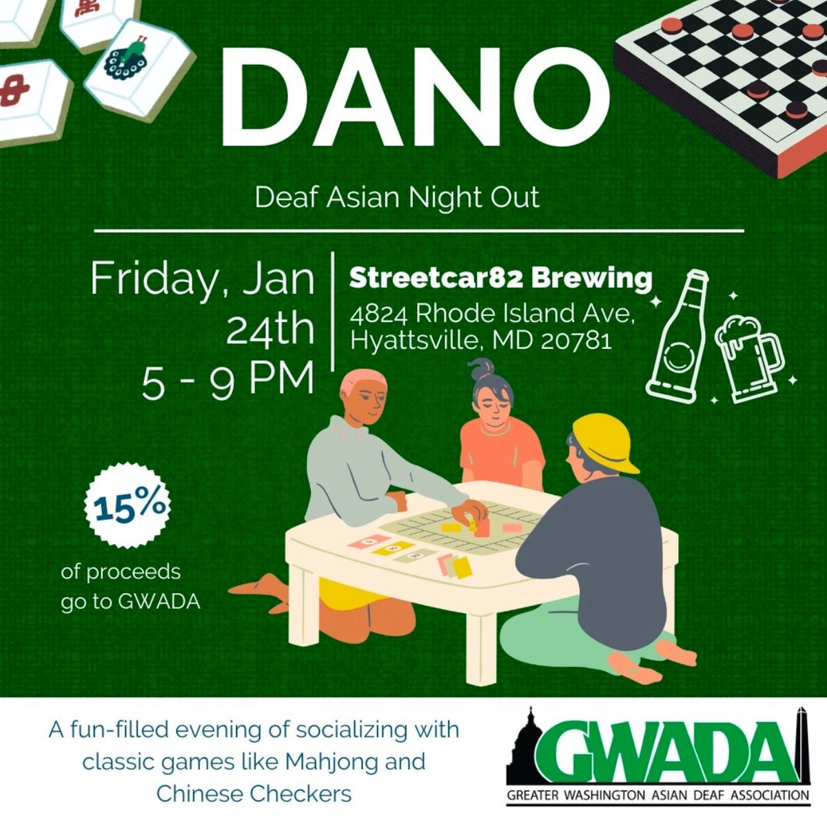 Deaf Asian Night Out (DANO)