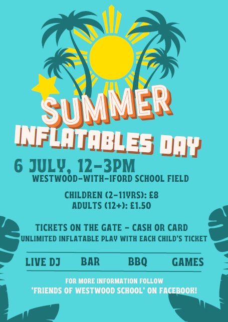 Westwood Summer Inflatables Day