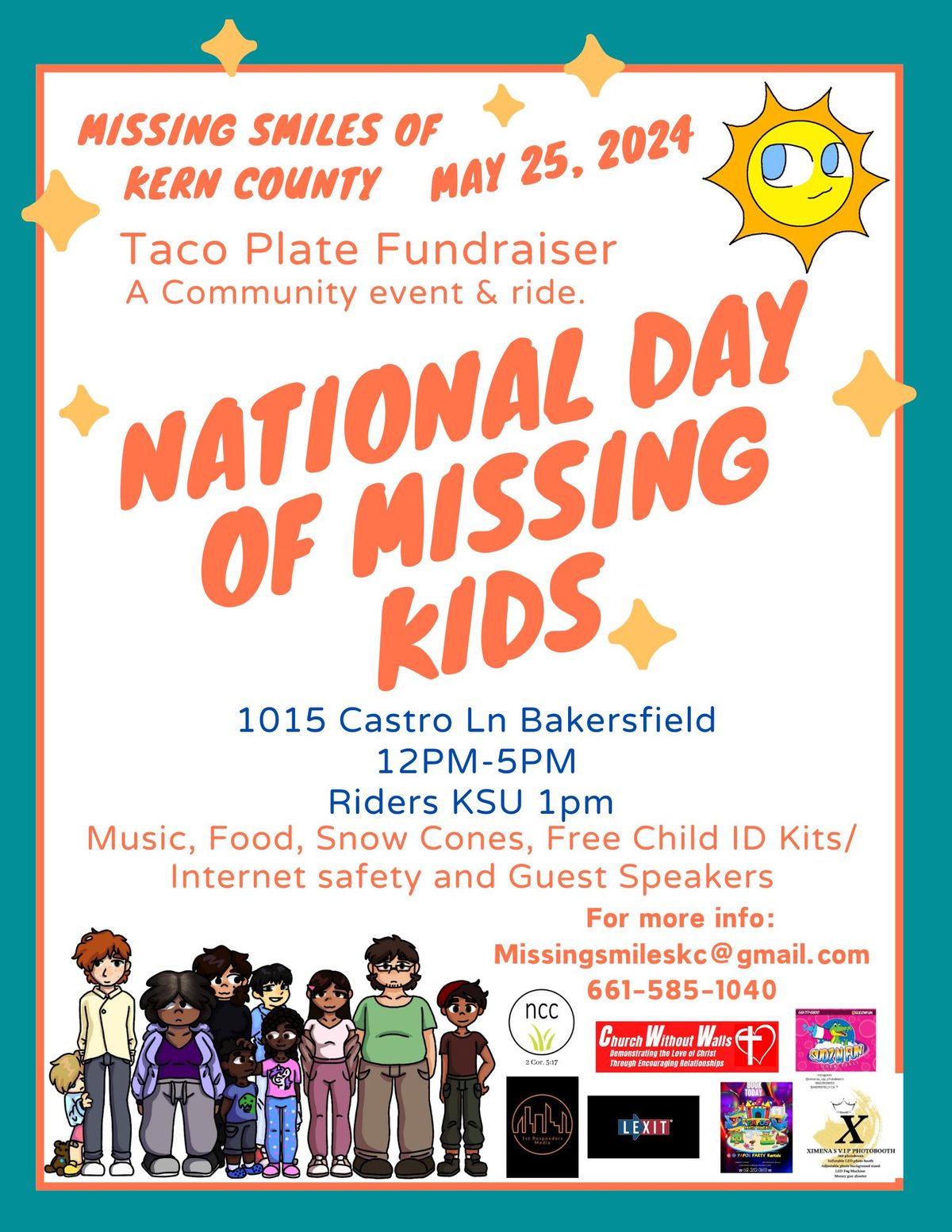 National Missing Kids Day Community Event & Ride