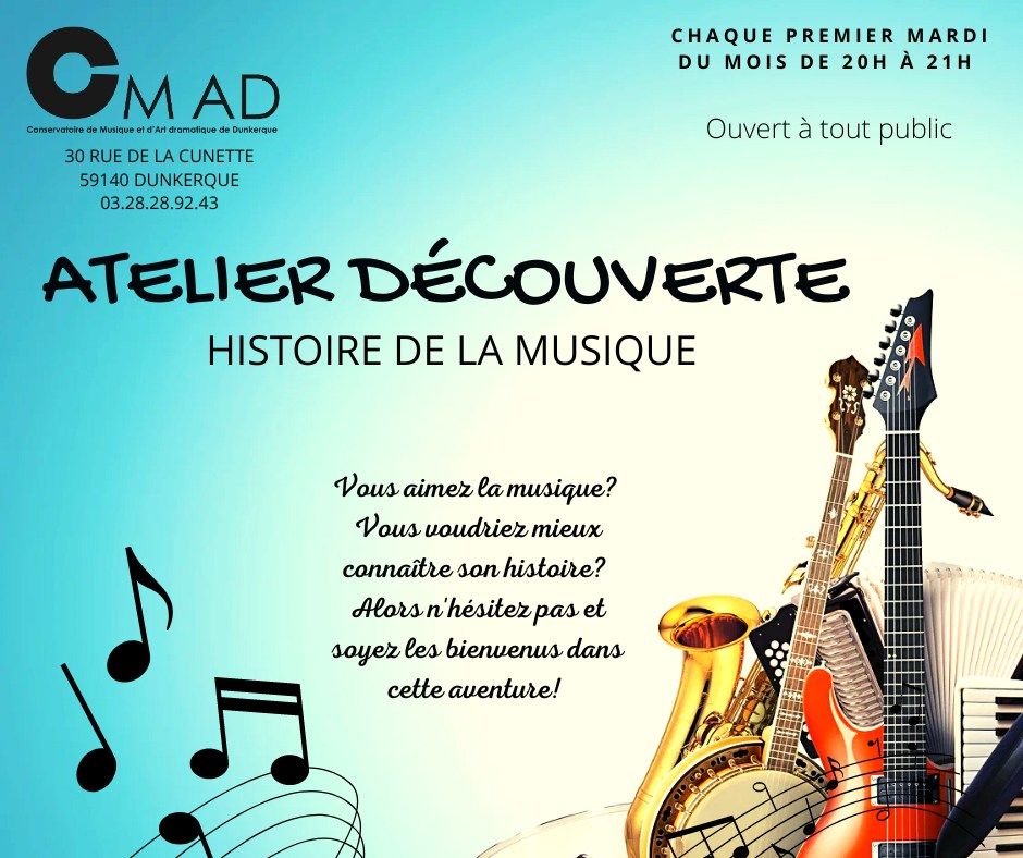 Atelier Histoire de la musique : Les musiques contemporaines