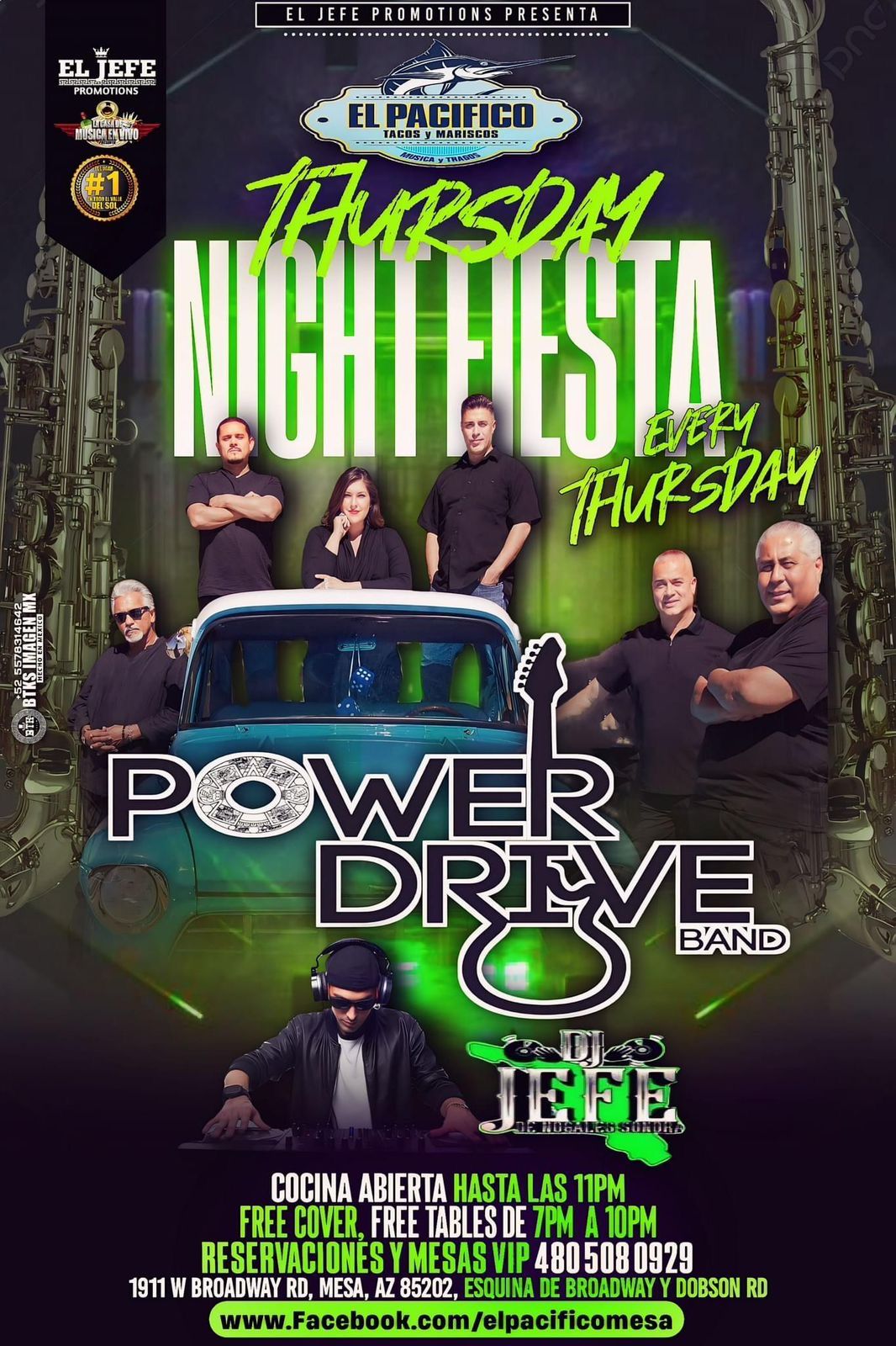 Powerdrive every Thrusday NO COVER!!!!!!!