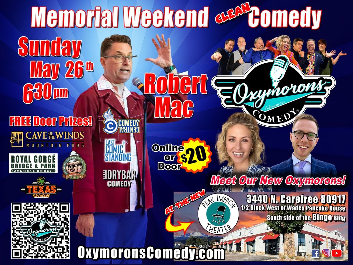 Clean Comedy Memorial Weekend Show!
