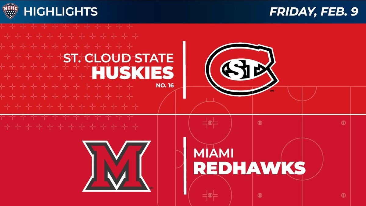 Miami (OH) Redhawks vs. St. Cloud State Huskies