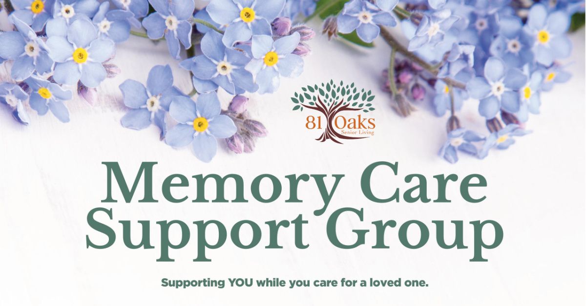 Memory Care Support Group