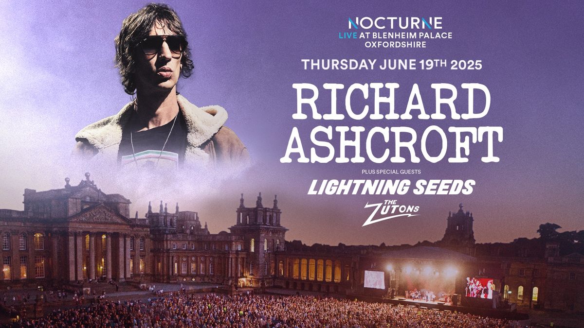 Richard Ashcroft at Blenheim Palace