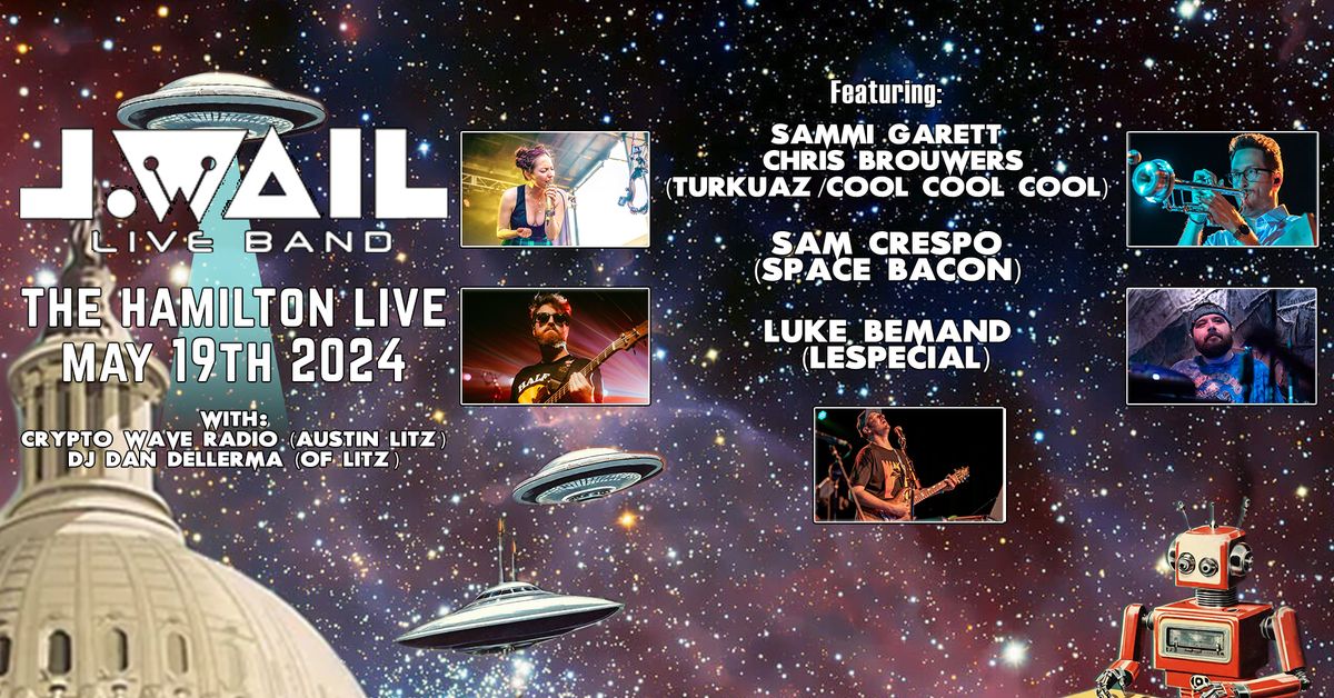 J.WAIL Live Band ft\/ Sammi Garett + members of Lespecial, Cool Cool Cool & Space Bacon