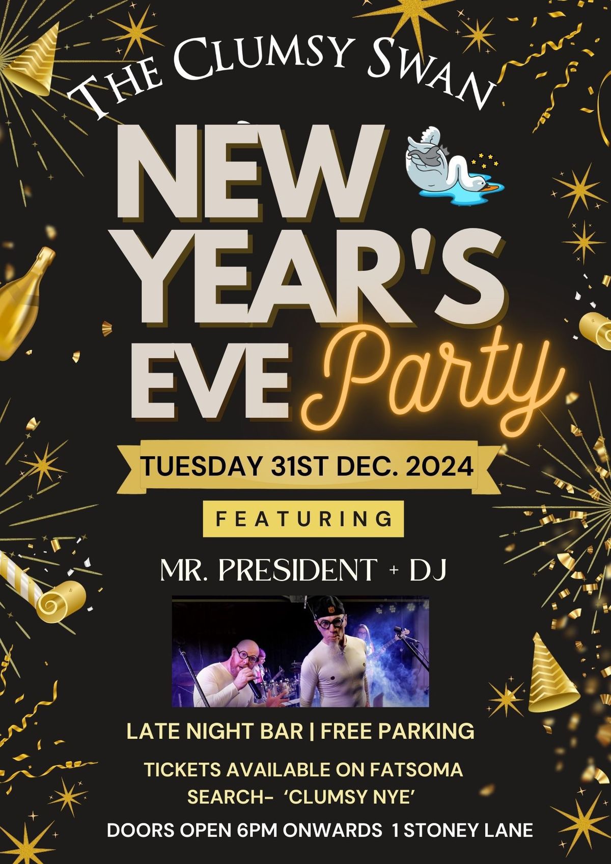 MR PRESIDENT & DJ PRESENTS NEW YEARS EVE 2025 