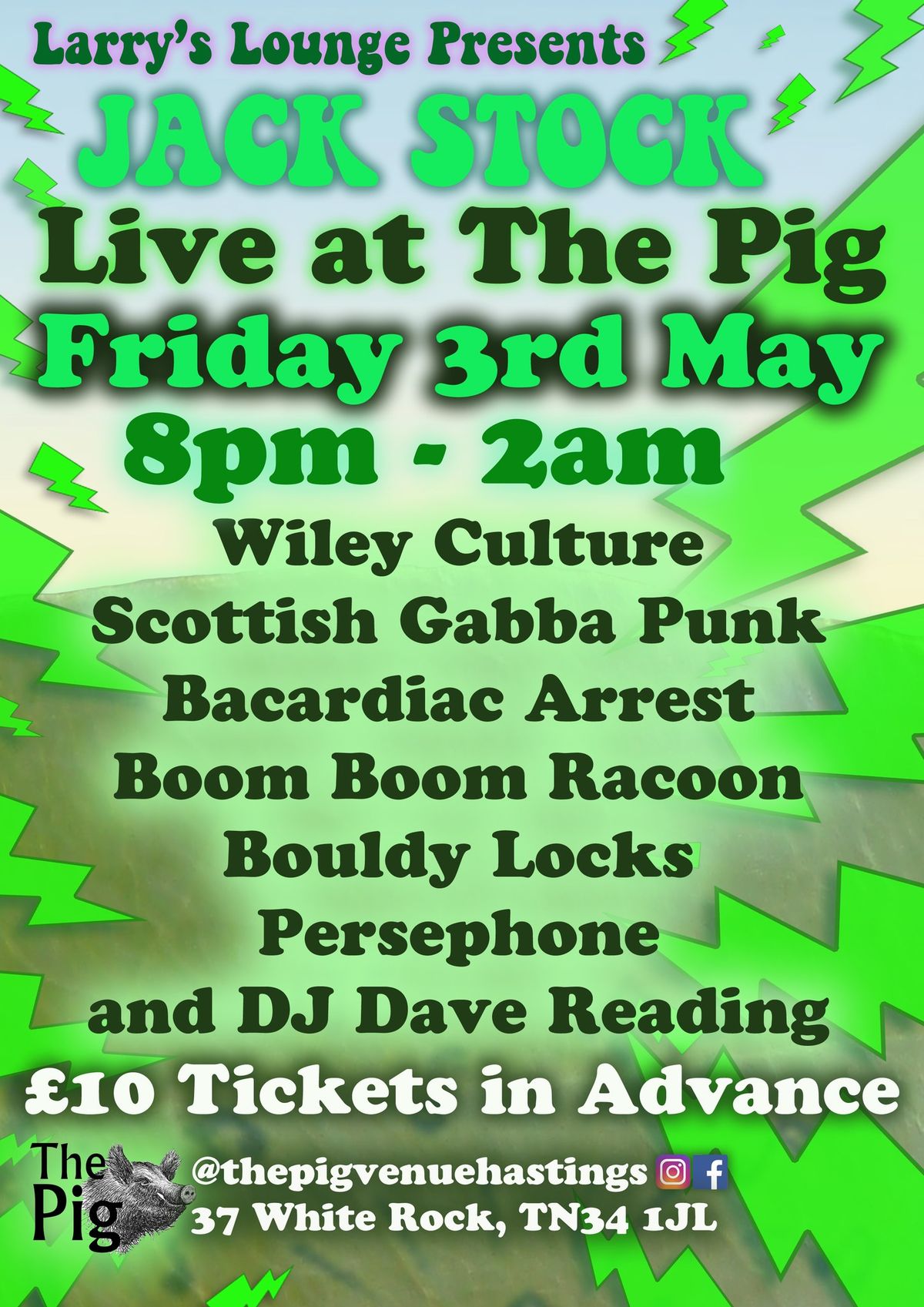 Larrys Lounge presents - Jack Stock - Live at the Pig