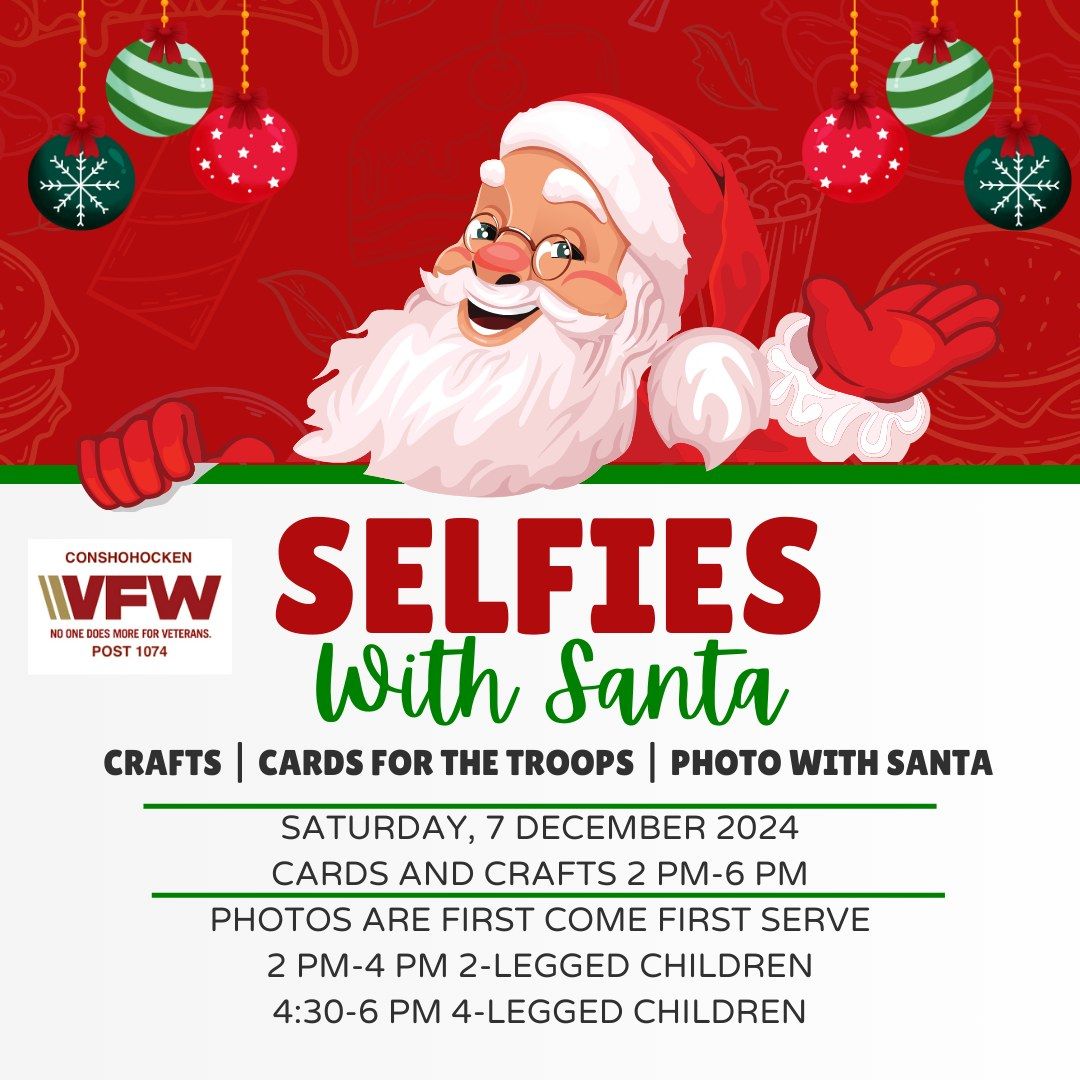 Post 1074- Selfies with Santa\/ Cards for the Troops