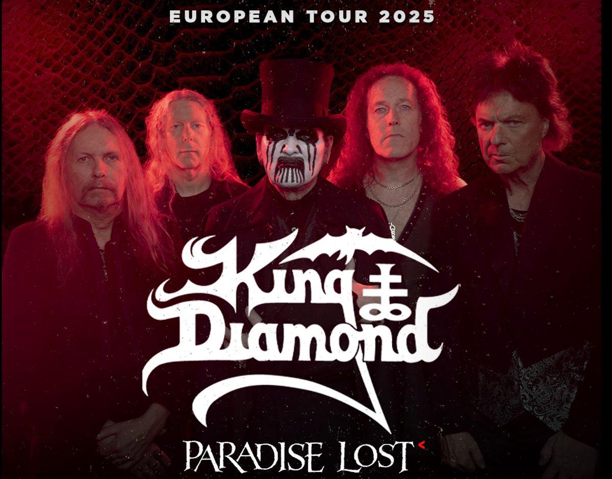 KING DIAMOND \/ Special Guest: PARADISE LOST \/ Support: ANGEL WITCH \u2022 Schlachthof Wiesbaden