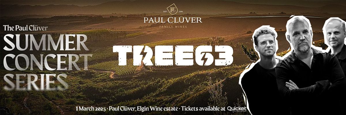 Tree63 Live at Paul Cluver Amphitheatre