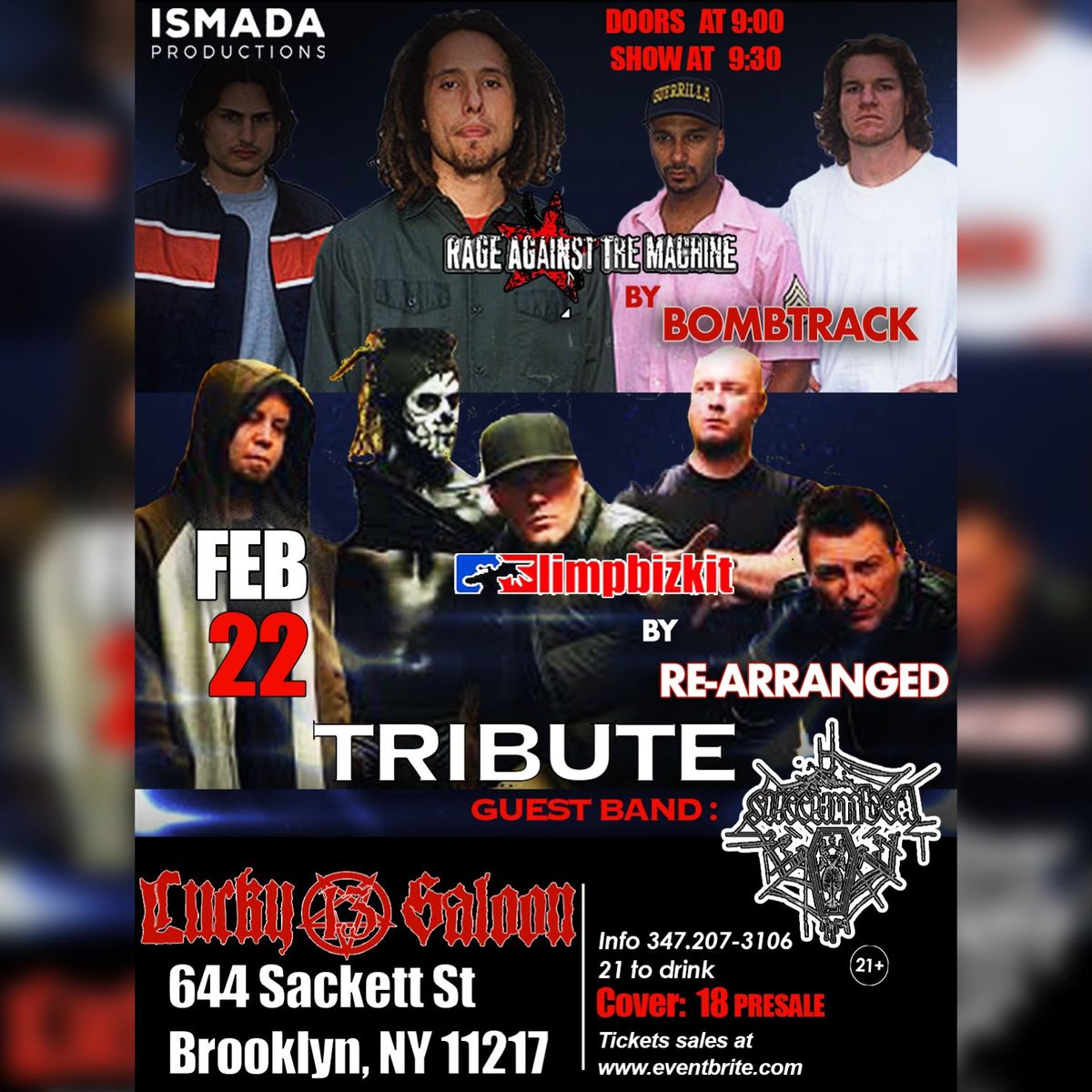 Rage Against the Machine and Limpbizkit tribute