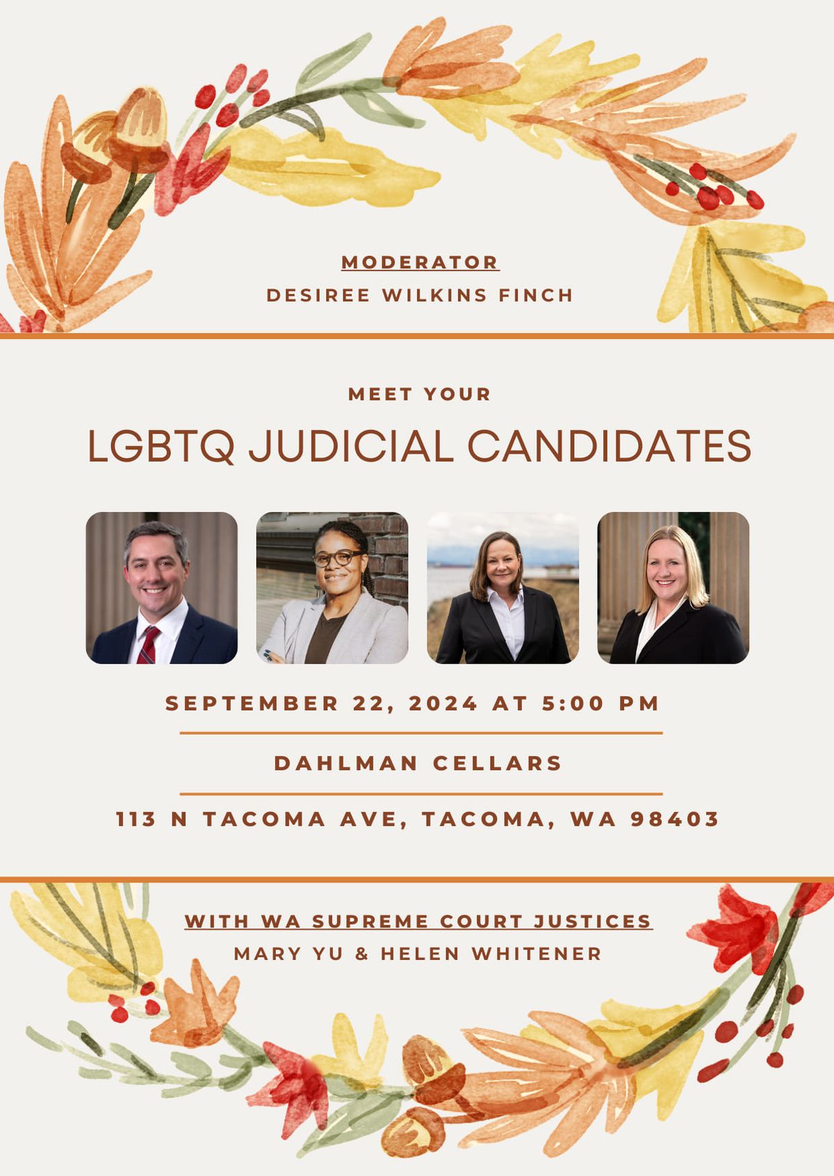 LGBTQ Judicial Candidates Panel