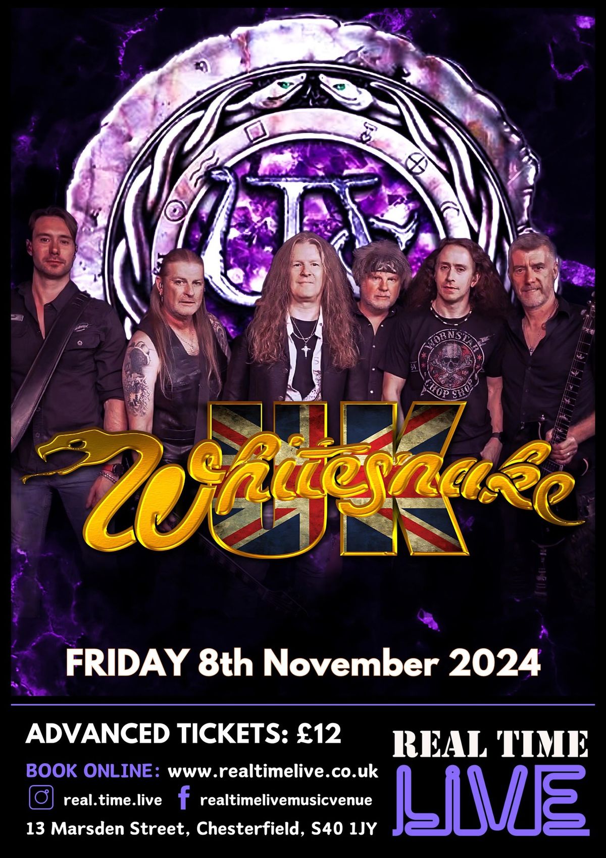 WHITESNAKE UK - CHESTERFIELD