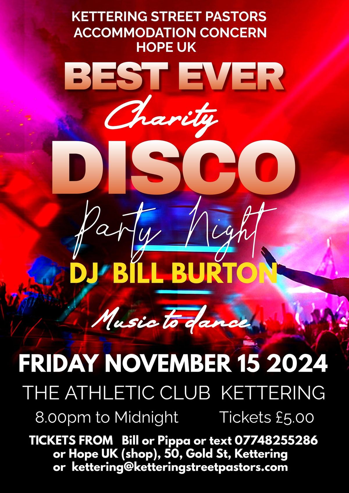 The BEST EVER CHARITY DISCO \ud83d\udd7a 