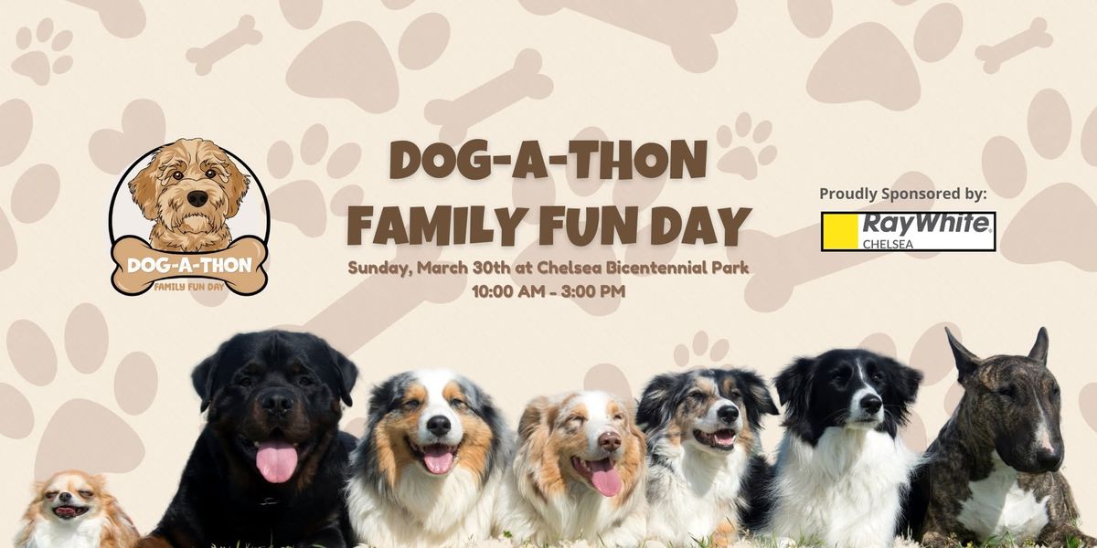 Chelsea Park DOG-A-THON FAMILY FUN DAY