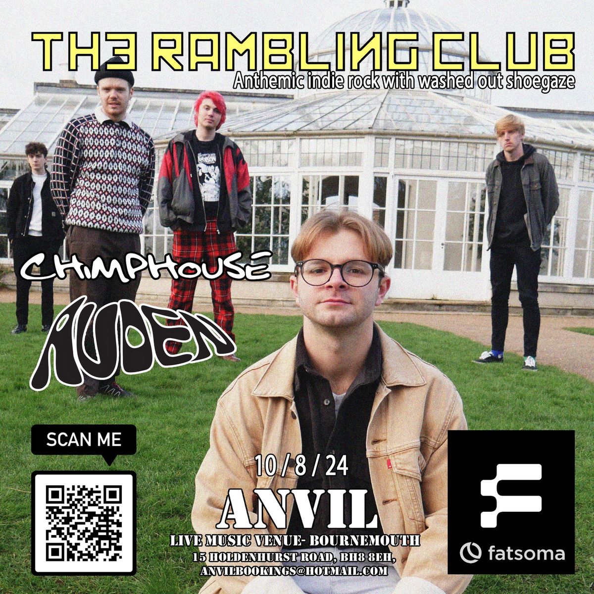 The Rambling Club at The Anvil, Bournemouth. Saturday 10th August