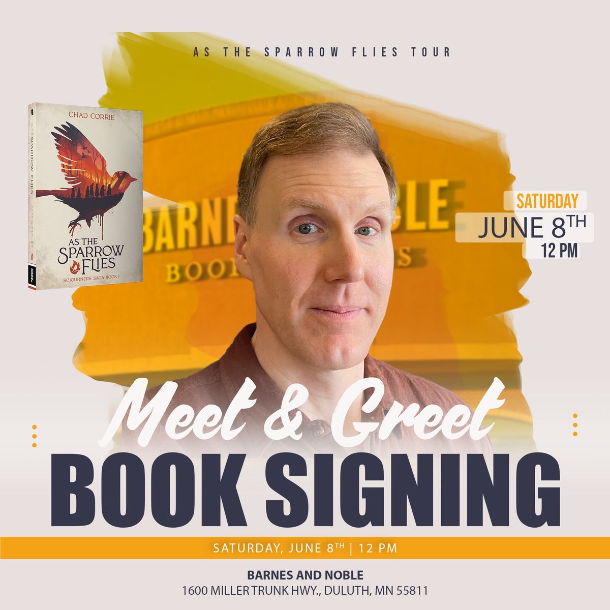 Chad Corrie Meet & Greet Booksigning