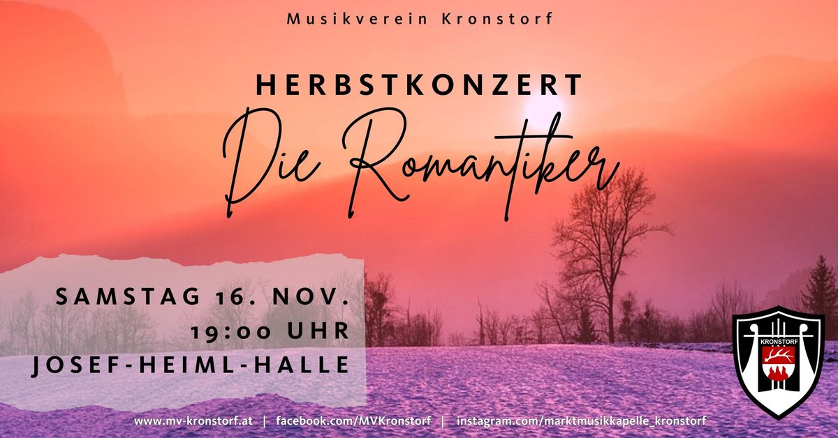 Herbstkonzert - Die Romantiker