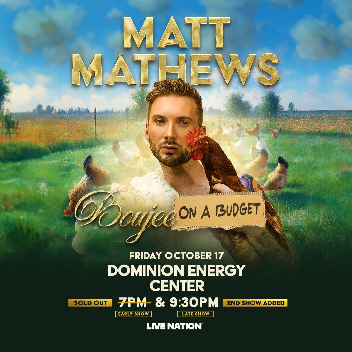 Matt Mathews at Will Rogers Auditorium