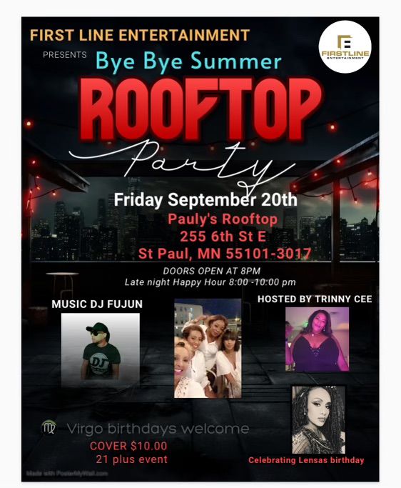 Bye-Bye Summer Rooftop Party