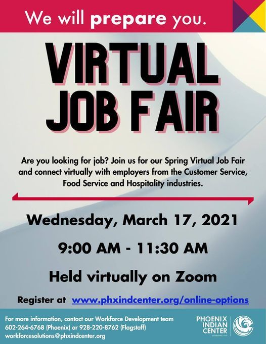 Virtual Job Fair - March 17