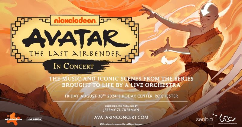 Avatar - The Last Airbender in Concert - Rochester, NY