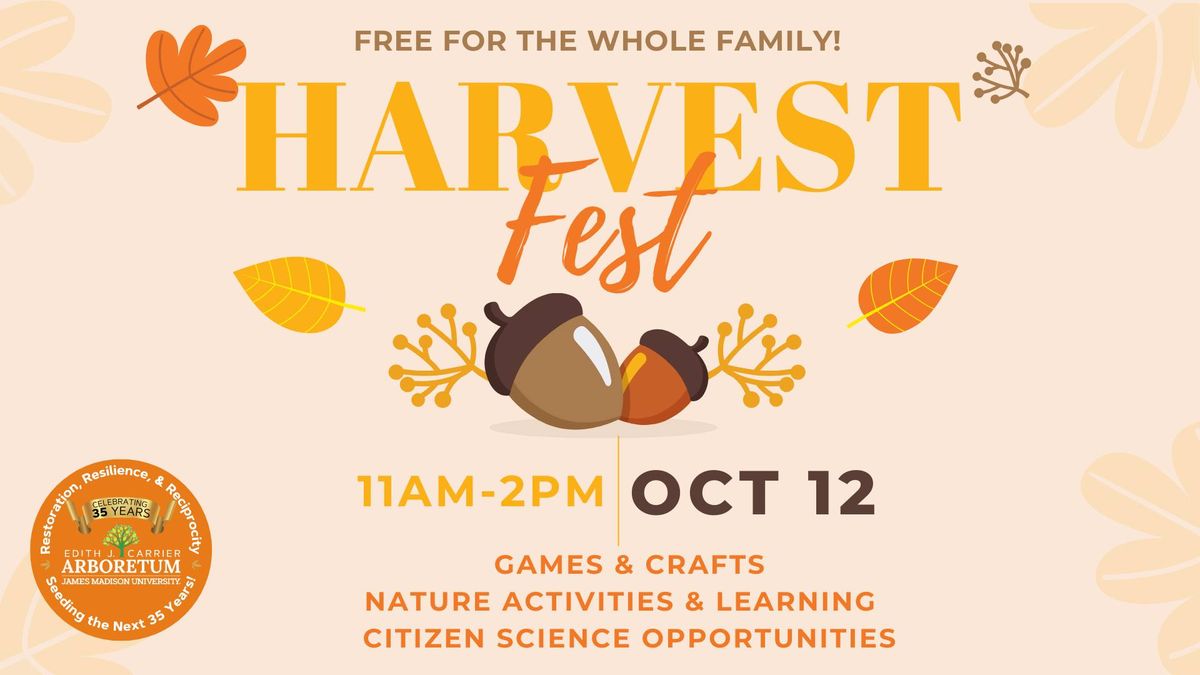 16th Annual Harvest Festival