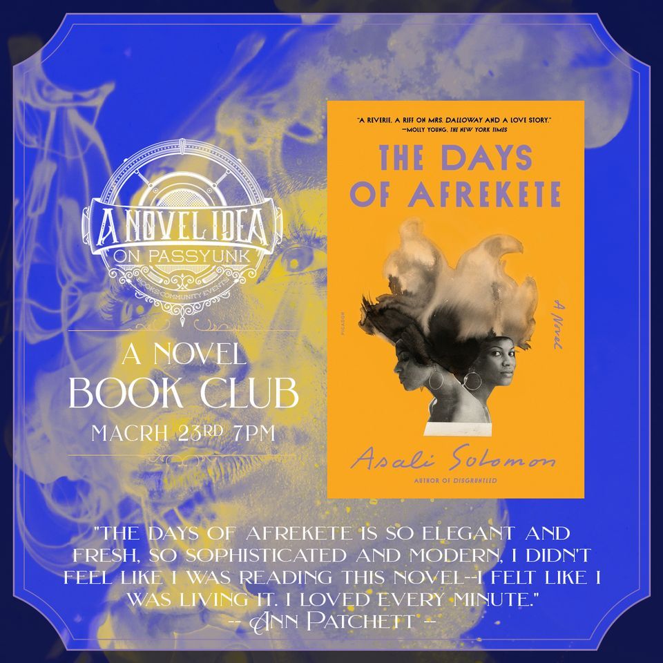 Adult Fiction Book Club - The Days of Afrekete (In-Person)