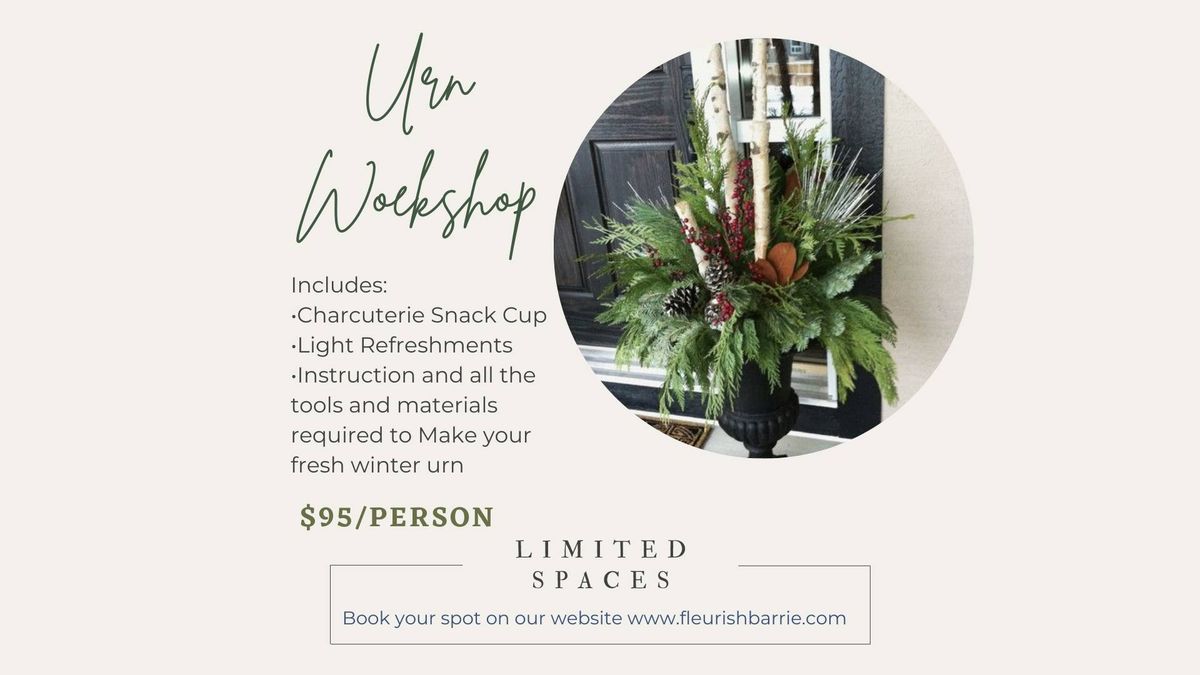 Porch Urn Workshop 