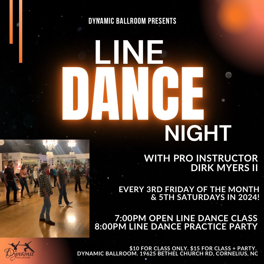 Line Dance Class and Party Practice Session